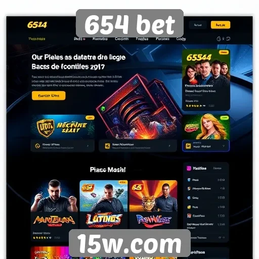 Usuários elogiam a interface do site 654 bet